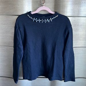 Zara girl’s embellished sweater